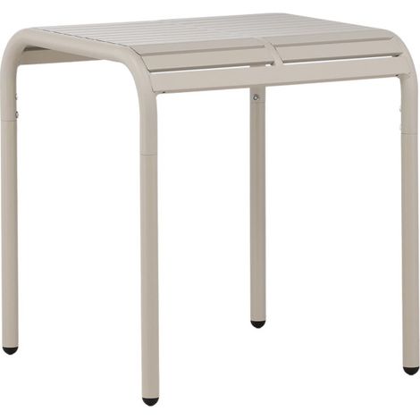 Table de Jardin Design "Borneo" 75cm Beige (1/5)