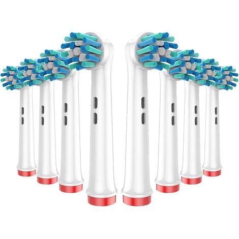 Brossette Compatible avec pour Oral-b, Têtes de Rechange pour Brosse à Dents Electrique Oral-b,8 Pièces (1/5)