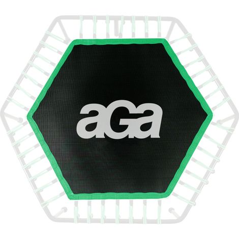 Aga Sprungmatte, Sprungtuch für Fitness-Trampolin 130 cm Grün (1/2)