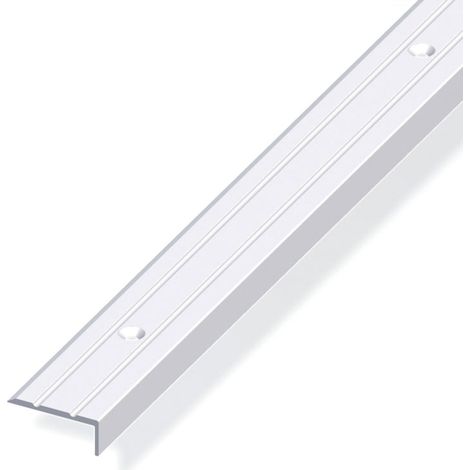 Profilo di chiusura 25x10 alluminio argento 2 m