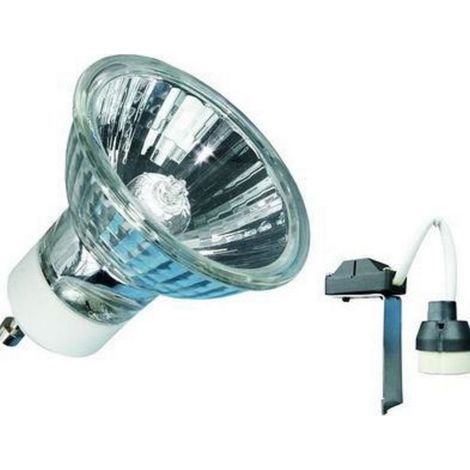 Elro GU35 Halogen spotlight bulb and wiring kit GU10 35W Warm 1200Lm
