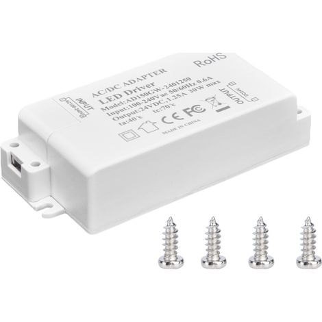 Alimentation LED 300mA 9-18VDC Compacte Installation Facile Dissipation Thermique Efficace Transformateur pour Éclairage Maison (1/5)