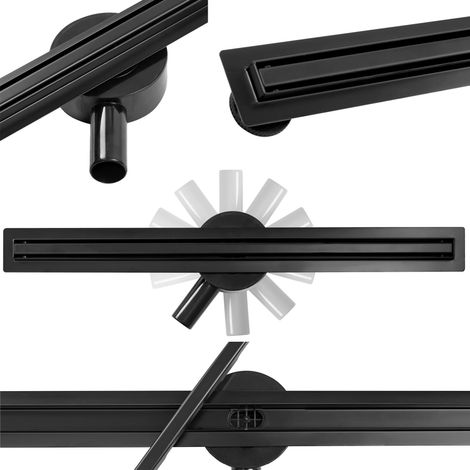 SCARICO LINEARE CALANI ECO360 SLIM BLACK 90 (1/5)
