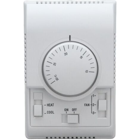 Thermostat mécanique d\\'air conditionné central à 2 voies, interrupteur de commande, Conditionneur 110‑220V (1/4)
