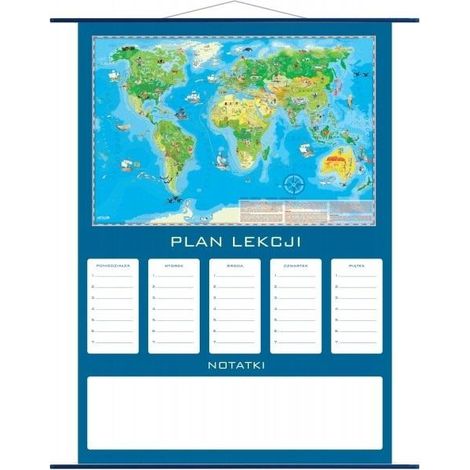 Plan de leçon - Carte du monde du jeune explorateur