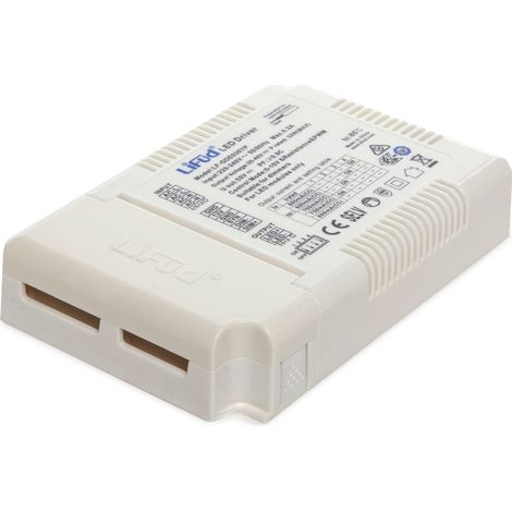 Driver LIFUD 38-42W AC220-240V 3 en 1 DIM (0-10V/PWM/RX) Flicker Free  + DIP