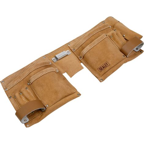 Sealey Double Pouch Leather Tool Belt STBL01 (1/5)