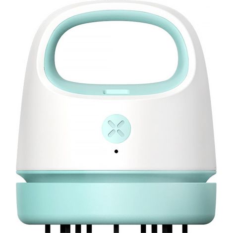 Aspirateur Portable de Bureau Rechargeable USB, Léger et Compact en Abs, pour Bureau et Voiture, Nettoyeur USB sans Fil Pratique (1/5)