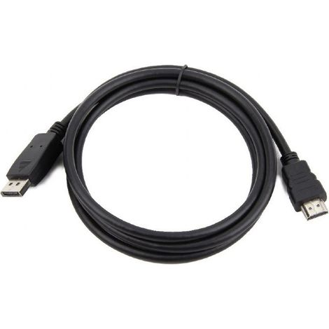 Gembird DisplayPort-HDMI-Kabel 10 m – Professionell, Schwarz (1/2)