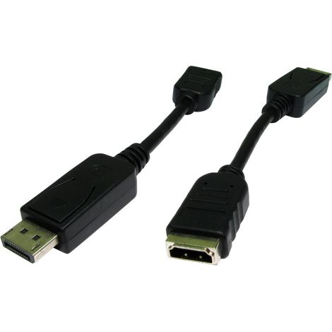 Câble de port d'affichage RS PRO, Port d'affichage/ HDMI M /F en 15m ( Prix pour 1 )