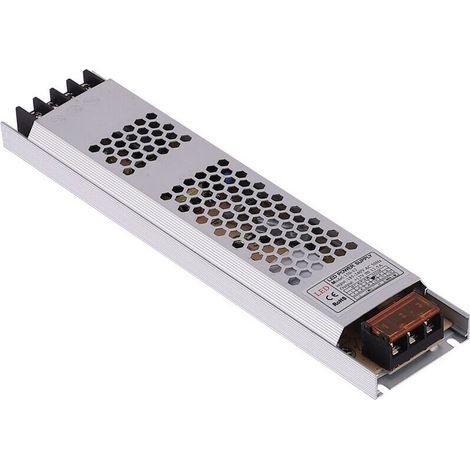 Trasformatore 12V 150W, driver LED IP20 12.5A, alimentatore AC/DC ultra sottile e compatto, trasformatore LED a tensione costante per MR16 G4 MR11 GU5.3 e driver (confezione da 1) (1/4)