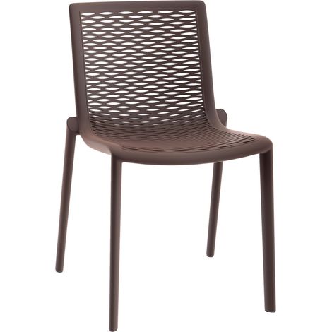 Mueble de jardín resol netkat apilable resistente al clima