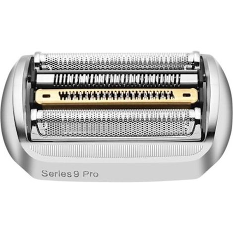 Braun 94M Ersatzscherkopf für Elektrorasierer. Kompatibel mit den Braun Series 9 Pro und Series 9 Herrenrasierern. Farbe: Silber. (1/5)