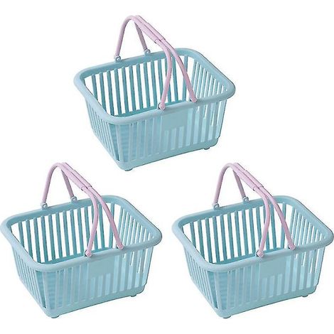Panier de courses de supermarché (3 pièces) (1/3)