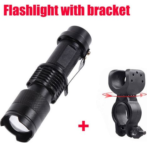 Torcia per bici con 7 Watt 3000 Lumen 3 Modalità Q5 (1/5)