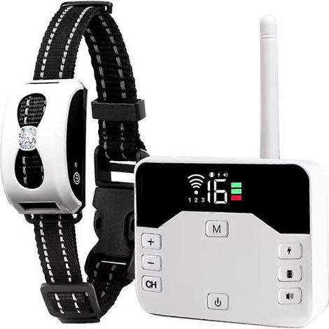 Système de clôture électronique sans fil pour chiens et collier de dressage à distance, A (1/5)