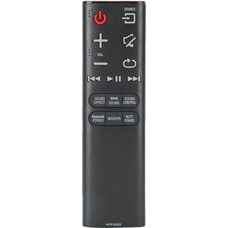 Télécommande multifonction pour barre de son Samsung PS WJ6000, HW J355 et HW J450 (Bluetooth ou caisson de basses filaire). (1/5)