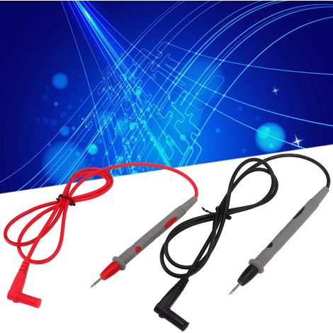 J.30025 Multimètre Sondes universelles 10A/1000V, sondes rouges et noires, 5 jeux à vendre. (1/5)