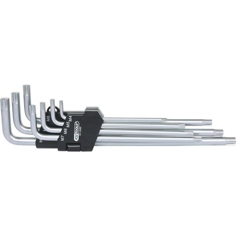 KS Tools RIBE-Winkelstiftschlüssel-Satz, lang, 7-tlg - 151.2450 (1/3)