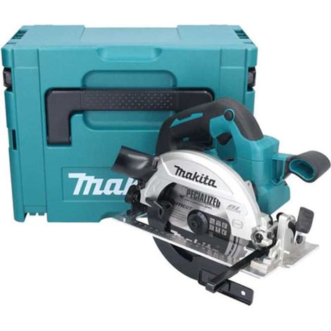 Makita DHS 661 ZJ Sierra circular 18 V 165 mm sin escobillas + Makpac - sin batería, sin cargador