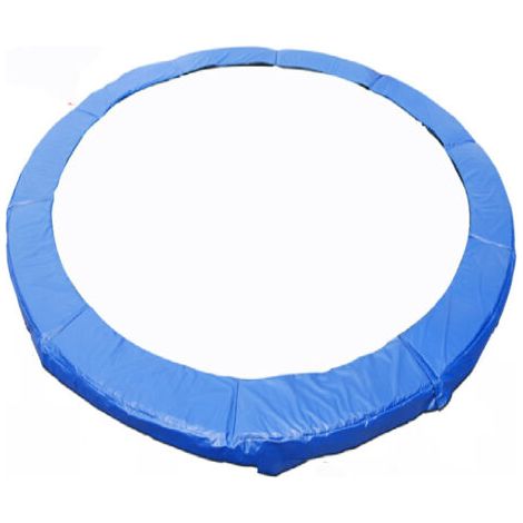 royaluxe -Protection de bord de trampoline - Diamètre : 244cm - Bleu - Résistant aux UV - Indéchirable - Accessoire de protection (1/5)