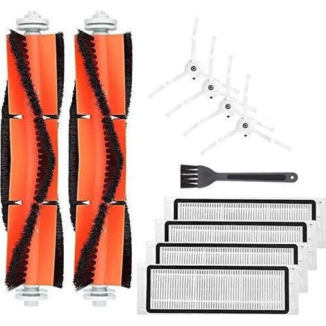 11 Pcs Accessoires de rechange pour robot aspirateur XIAOMI MI, Robot Roborock S5MAX S6 S50, pièces de rechange, brosse et filtres pour aspirateur (1/5)