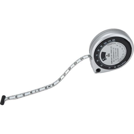 Ruban à mesurer corps double échelle rétractable, mètre couture ceinture pour perte de poids, outil minceur flexible, graduation cm et inches, portable. (1/5)