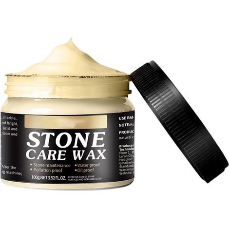 Pâte à polir marbre nourrissante entretien restauratrice brillance Pâte De Soin Polissage Granit Marbre D'Entretien Nourrissante Pour Comptoirs, Carrelages, Cuisine, Maison, Mur, Meubles