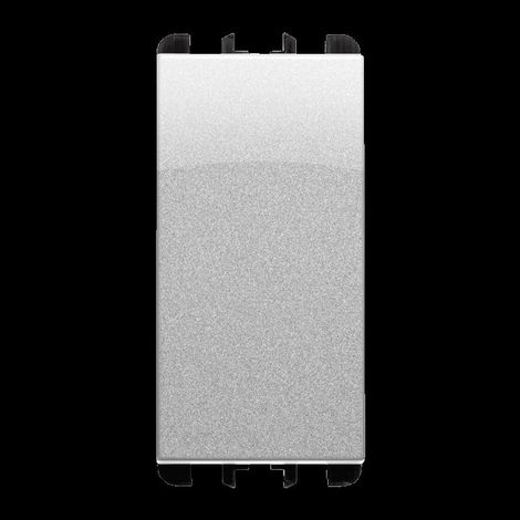 Pulsante morsetti a vite 1p no 10a 1 modulo alluminio urmet 10108al