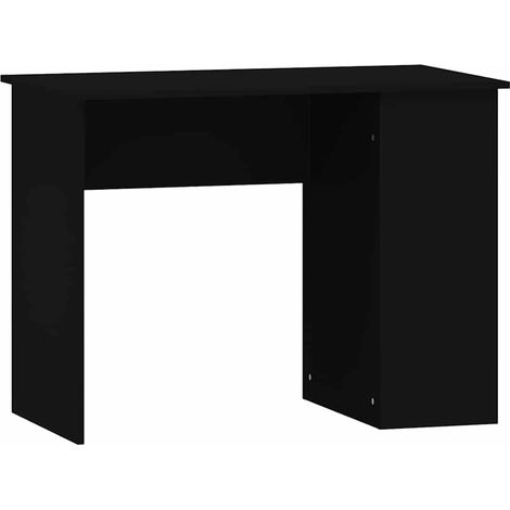 Maison Exclusive - Schreibtisch Schwarz 100x55x75 cm Holzwerkstof (1/5)