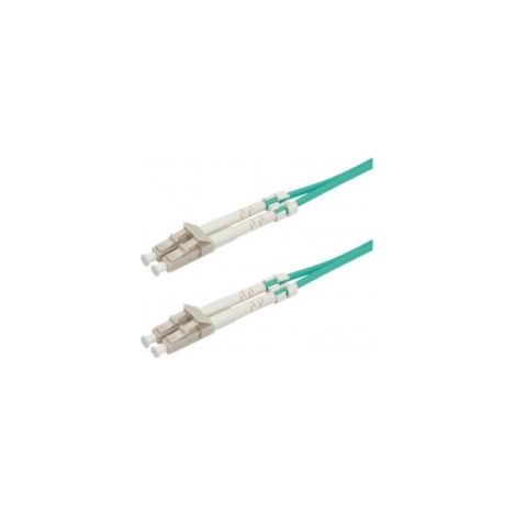 Jersey óptico dúplex con cremallera turquesa OM3 COZOM3LCLC5 LC/LC 50/125 Micras 5m