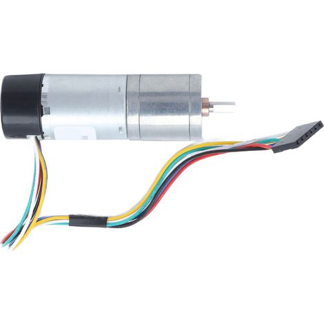 25GA Gleichstrom-Getriebemotor aus Zinklegierung, robust, langlebig, staubdicht, drehzahlstabil, Untersetzungsgetriebemotor für DIY-Motorenroboter-Modelle, 35 U/min (1/5)