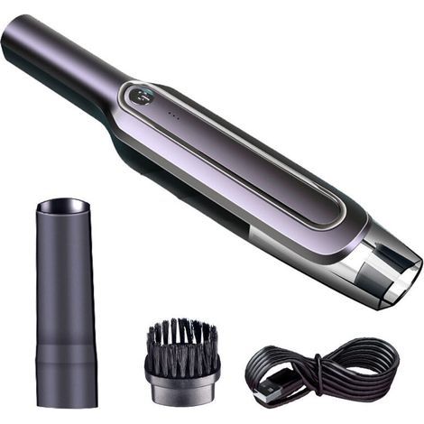 Aspirateur Voiture, Aspirateur a Main sans Fil, aspirateur sans Fil Voiture Portable USB Charge 120W 4000mAh avec Filtre Lavable pour Maison, Bureau, Voiture (1/5)