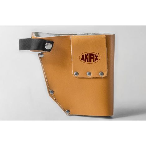 Fondina maxi porta trapano avvitatore in cuoio ingrassato professionale