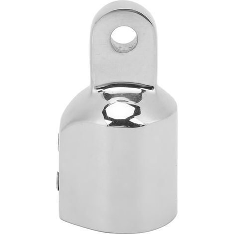 Embout supérieur en acier inoxydable pour bimini extérieur de bateaux, kayaks, canoës et auvents, 22 mm (1/5)