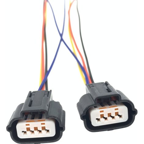 DJ7047-1.2-21 ist ein wasserdichter Kabelbaumstecker für Motorräder/Rennwagen mit 4-Loch-Steckern.