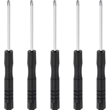 Mini tournevis Phillips, tête Phillips de 2.0mm, pour la réparation électronique de lunettes de montre, paquet de 5 (1/5)