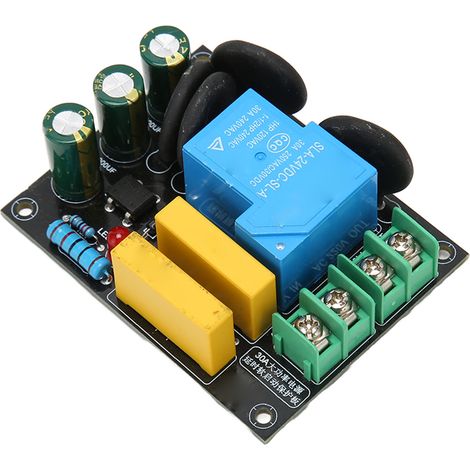 Module de Protection Démarrage Progressif 30A 6600W pour Amplificateurs Classe A, Compatible AC 100V‑250V, Carte de Sécurité (1/5)