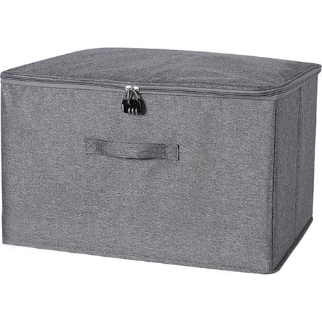 Boîte de rangement souple verrouillable, organisateur sécurisé pour la maison, le bureau ou la chambre d'étudiant, pour plus d'intimité (1/5)