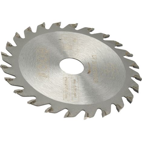 Disque de coupe circulaire en carbure cémenté 85 mm x 15 mm, 24 dents, pour le travail du bois. (1/5)