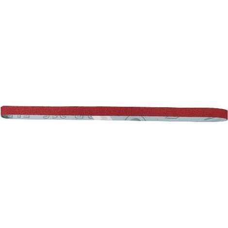 Bande abrasive pour Ponceuse Powerfile Grain 40 13 x 455 mm Bois 3 pièces (1/3)