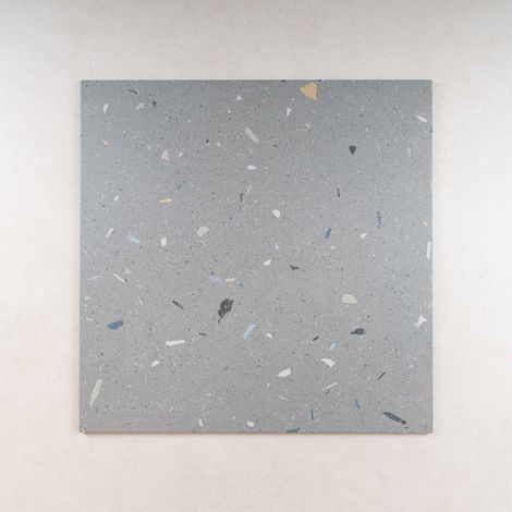 Carrelage Effet Terrazzo CROCCANTE 80x80 Arandano  (1,28m²) - Les Carreaux de Jean (1/2)