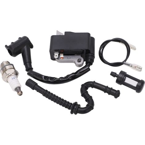 Kit bobine d'allumage tronçonneuse avec bougie, filtre carburant et tuyau pour Stihl MS270 MS280 1133 400 1350 (1/5)
