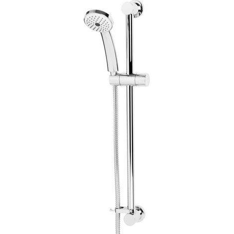 Bristan CAS KIT01 C Casino Shower Kit with Single Function Small Handset Chrome (1/2)