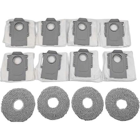 De rechange chiffon de lavage sacs à poussière pour Roborock QV 35A/QR 798/QR 598 aspirateur robot balayeuse Refills (1/5)