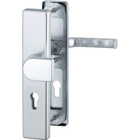 HOPPE® Schutz-Wechselgarnitur mit Langschild London 78G/2221/2410/113, 8/72 mm, Aluminium, 3701751 (1/4)