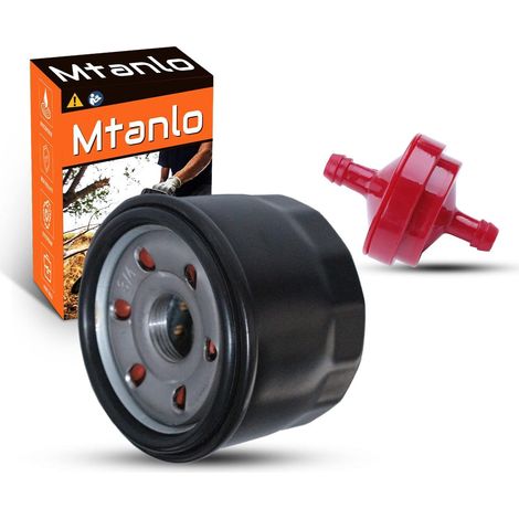 Filtre à Huile pour MTD 4HP 420cc 4P90HU 4P90JHA pour Huskee LT3800 LT4200 pour Craftsman LT1500 R1000 et Moteurs Tracteur Tondeuse à Gazon 95111501 75111501 (1/5)