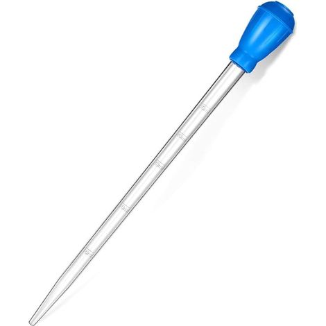 Pipette de changement d'eau pour aquarium de 45 cm - Aspirateur multifonctionnel pour déjections de poissons - Mini système de remplacement d'eau pour petits aquariums, alimentation et administration (1/5)