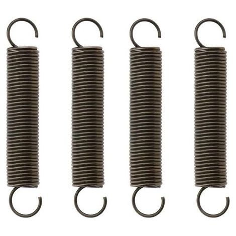 Ressort de traction Ressort de traction prolongé 80mm en acier inoxydable robuste pour portes et équipements (1/5)