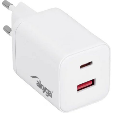 Akyga  USB Ladegerät 45 W USB-C®, USB-A  Weiß